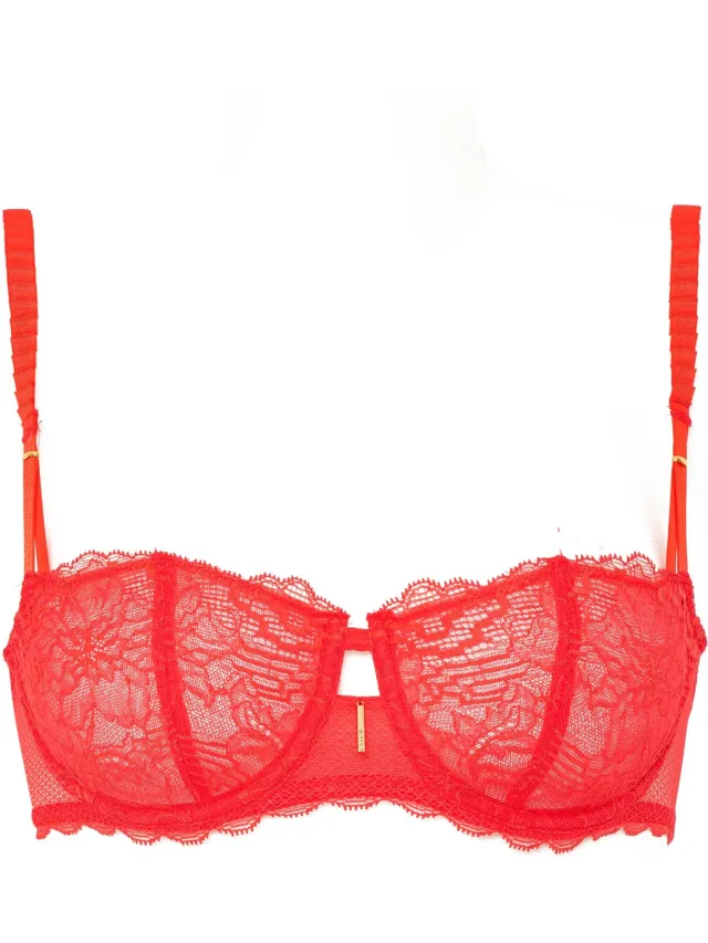 ESOTIQ V0205-33X - Balconettebeha - Kant - Rood