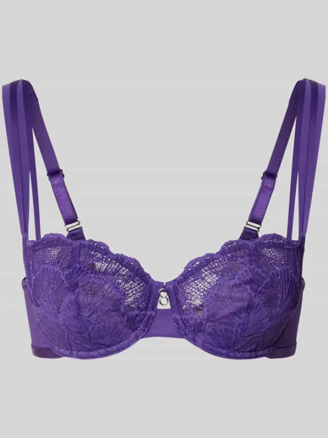 Triumph Balconette-beugelbeha met kant model 'Palina Moonlight Kiss' Paars