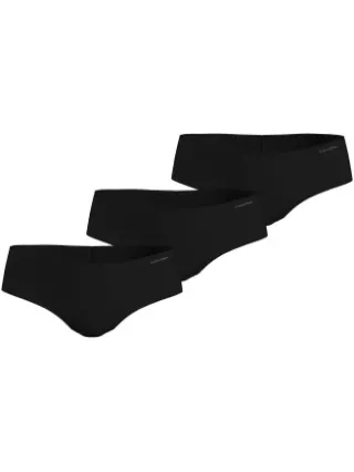 Calvin Klein Invisible Hipster slip zwart Zwart,Versch.kleure/Patroon