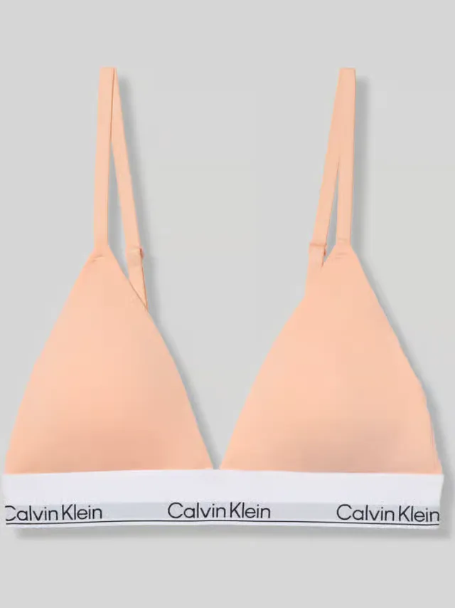 Calvin Klein bralette abrikoos, foto 2