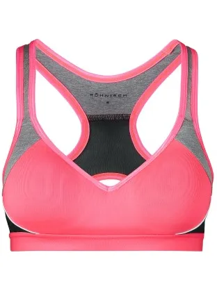 Rohnisch Röhnisch Nadia Sport Bra sport-bh Zwart,Roze