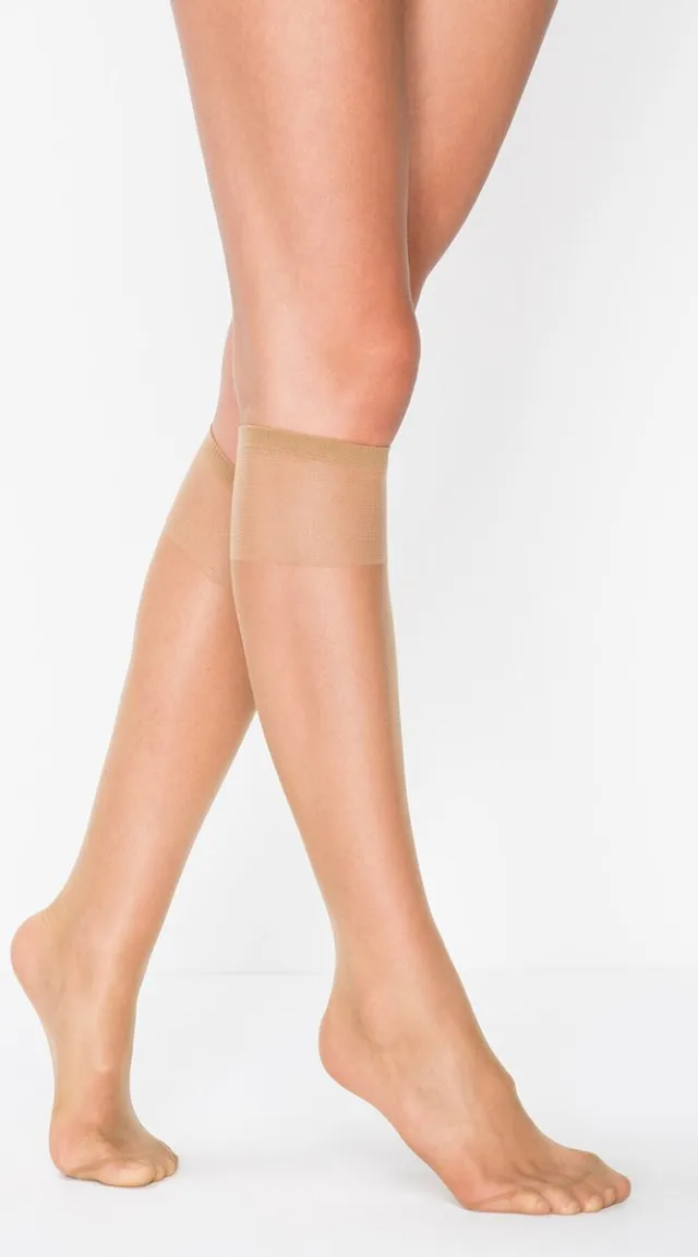 Penti Dames Kniekousen | Pantykousen | Pantykousjes Fit 15 Denier (pd1005) - CASMIR - Maat One size