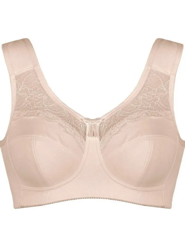 Naturana functionele BH zonder beugels maat 85E beige