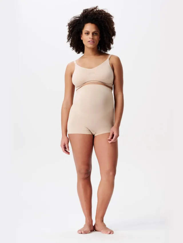 Noppies Laila seamless zwangerschapsshort beige