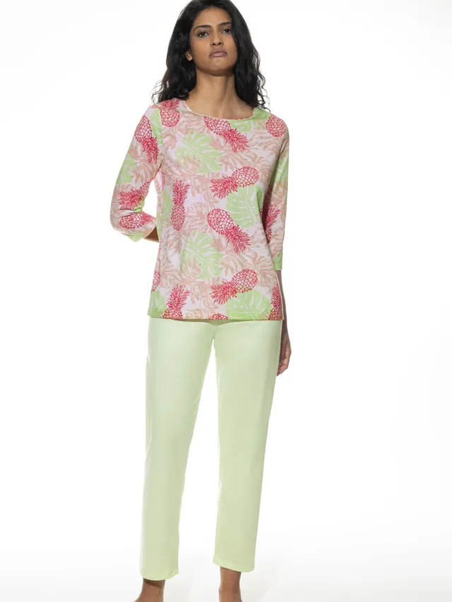 Mey Pyjama Serie Pink Pineapple Raspberry Pink roze