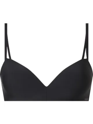 Calvin Klein Seductive Comfort Push-Up Soft Bra zwart