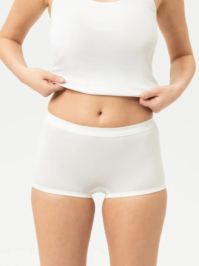 Mey panty met viscose Serie Emotion Champagne wit