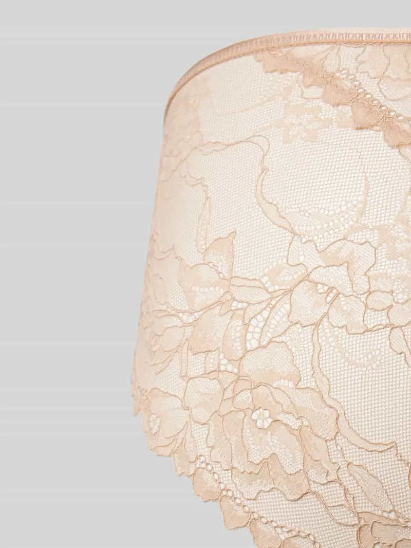 Mey Heupslip met kant beige, foto 3