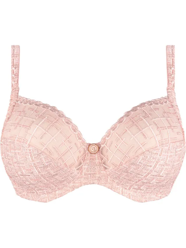 Louisa Bracq Tweegy Full Cup BH Nude Rose - Roze/Goud