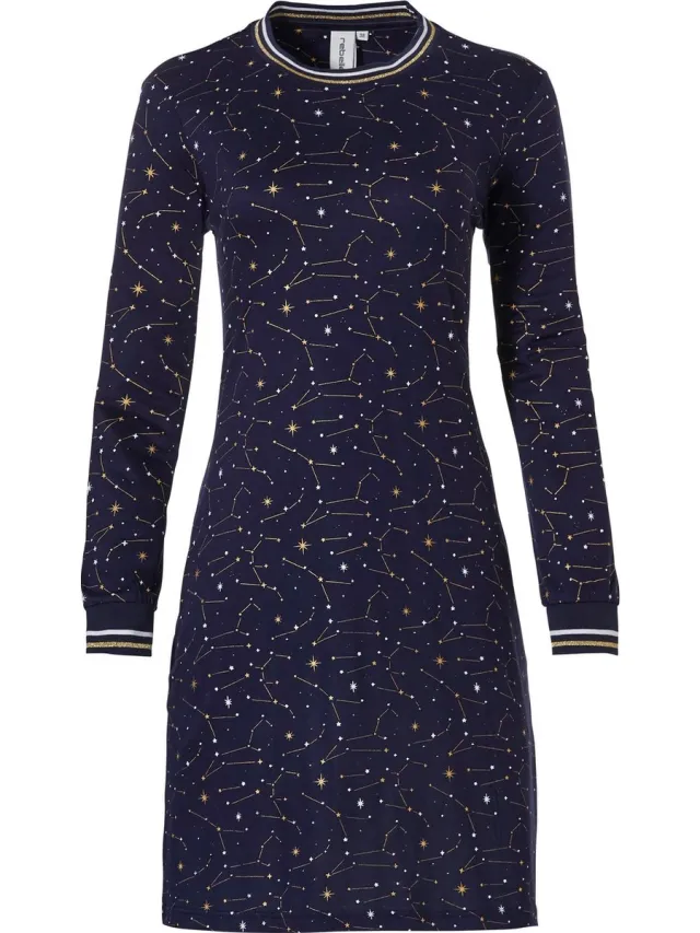 Rebelle Maat 42 Nachthemd - Blauw