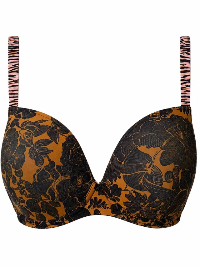 Marie Jo L'Aventure Emmanuel Voorgevormde Beugel Bh 0122136 Midnight Blue - maat EU 80E / FR bruin / blauw