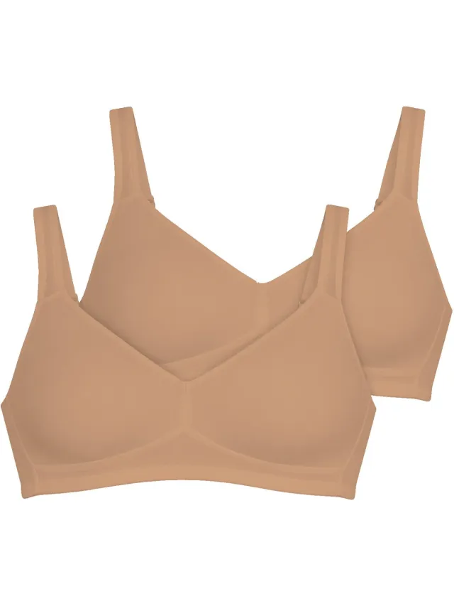 Nina von C. 2-pack Soft bh Secret Soft & Shape karamel