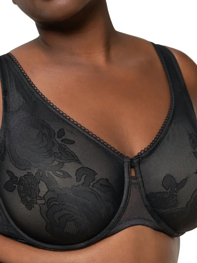 Triumph Bügel-BH Wild Rose Sensation Zwart