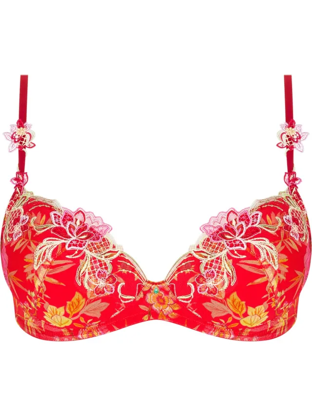 Lise Charmel Push-up BH - ACJ8517 - foret rubis -EU 75 /FR rood