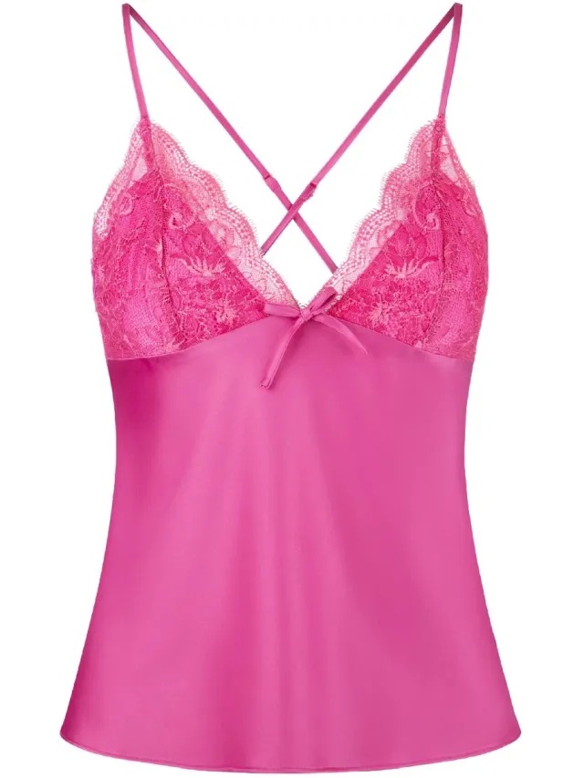 LingaDore Spaghetti Top Pink