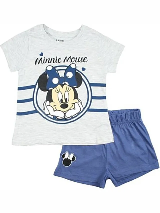 Disney Minnie Mouse Shortama - Blauw - Pyjama - Katoen