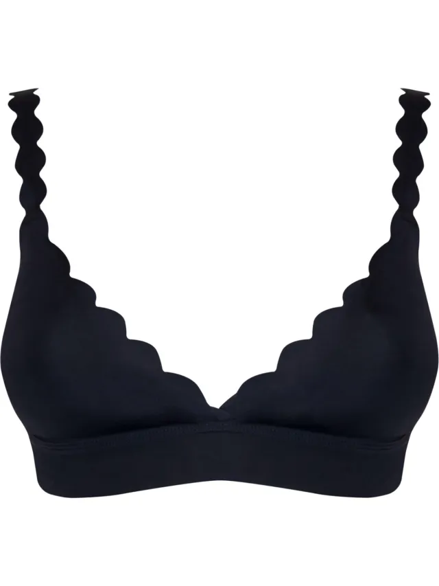 MAGIC Bodyfashion Scallop Bralette Vrouwen Beha Zwart