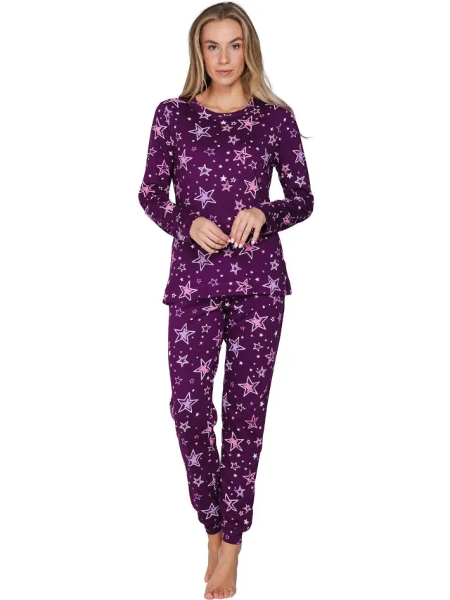 Rebelle MyRebelle - Starlight Magic - Pyjama - Katoen - Paars - Sterren