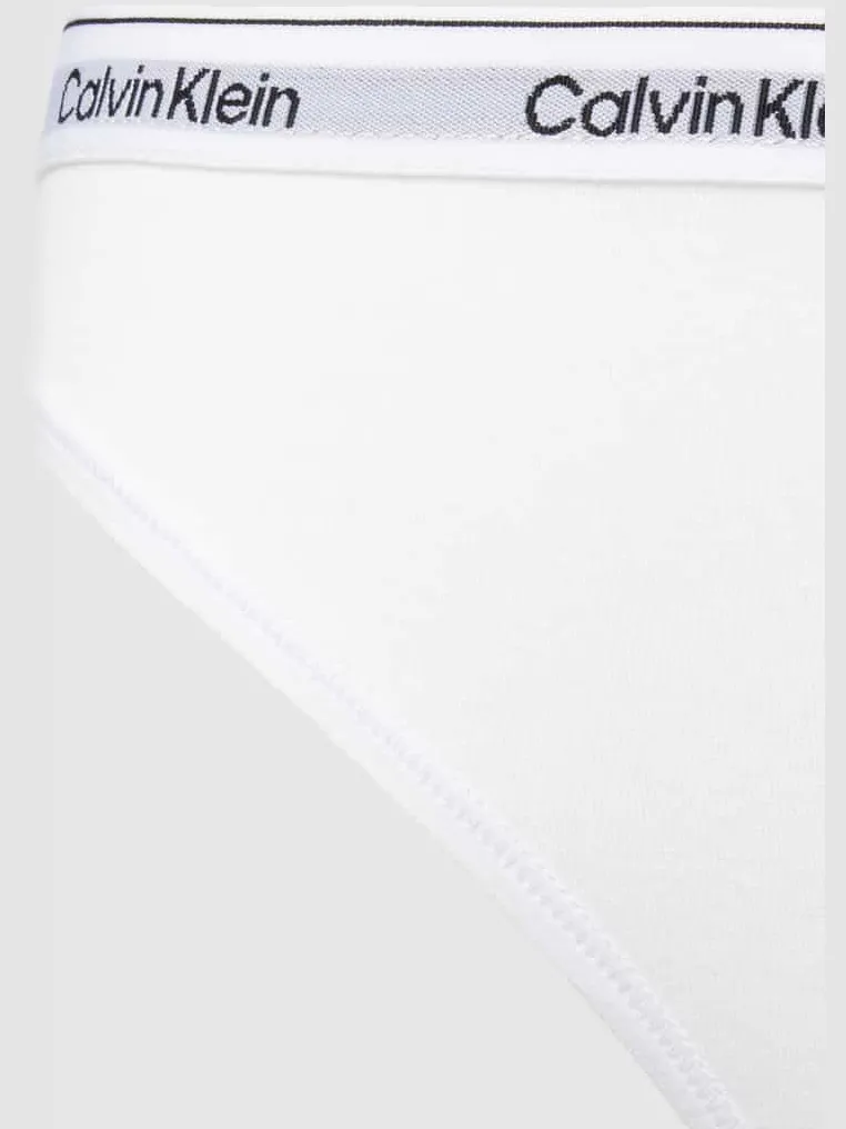 Calvin Klein Slip in effen design in een set van 3 stuks lichtgrijs, foto 3