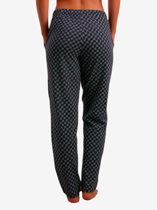 Joop! Pyjamahose Cosy blauw