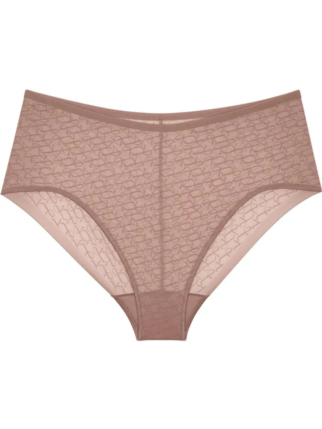 Triumph Signature Sheer maxislip bruin, foto 2