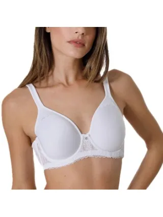 Sassa Feminine Micro Spacer Bra Zwart,Wit