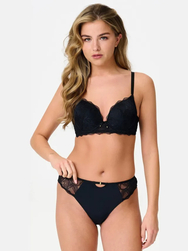 LingaDore string zwart