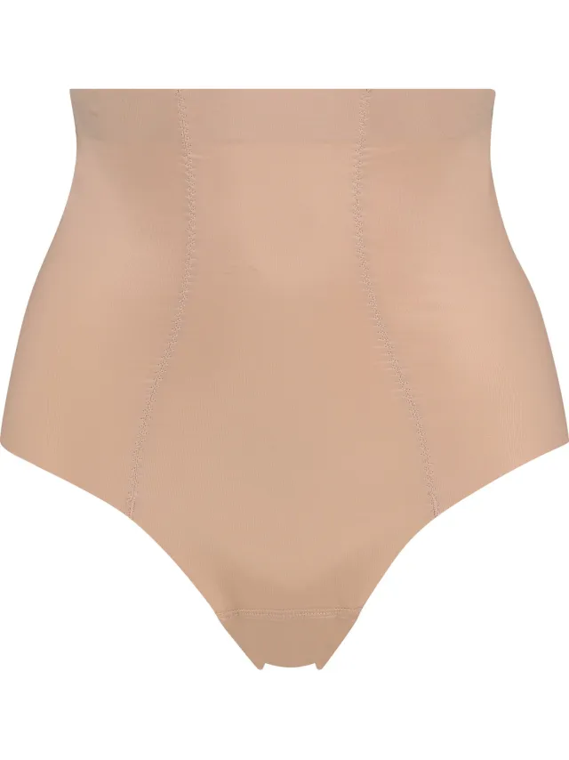 Hunkemöller String Shapewear Corrigerende scuba hoge string - huidskleur rugby tan
