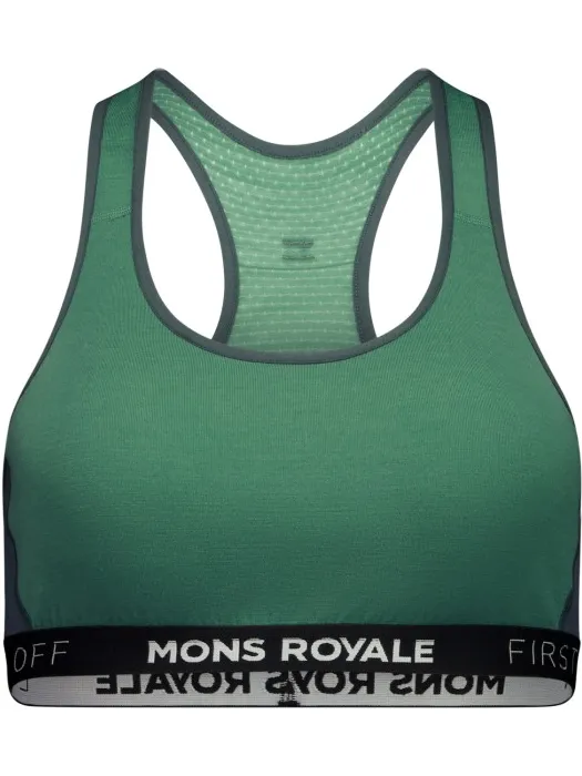 Mons Royale Sierra sportbeha groen