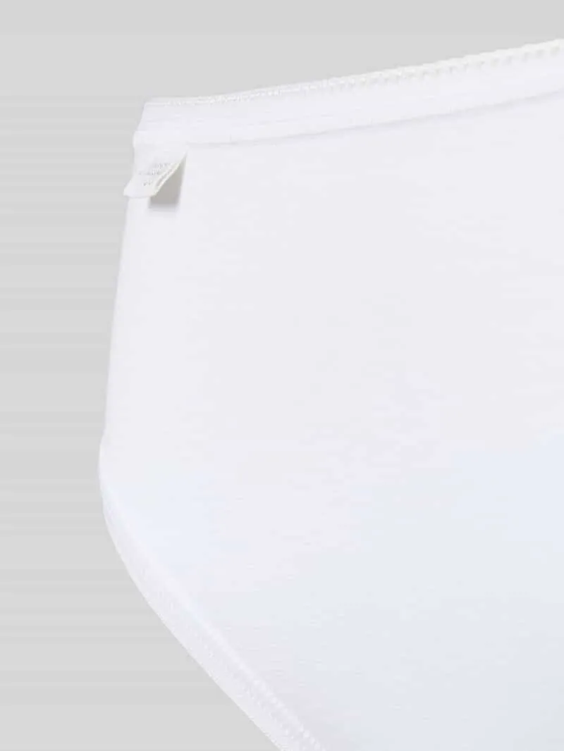 Sloggi Slip met labeldetail in een set van 3 stuks wit, foto 3