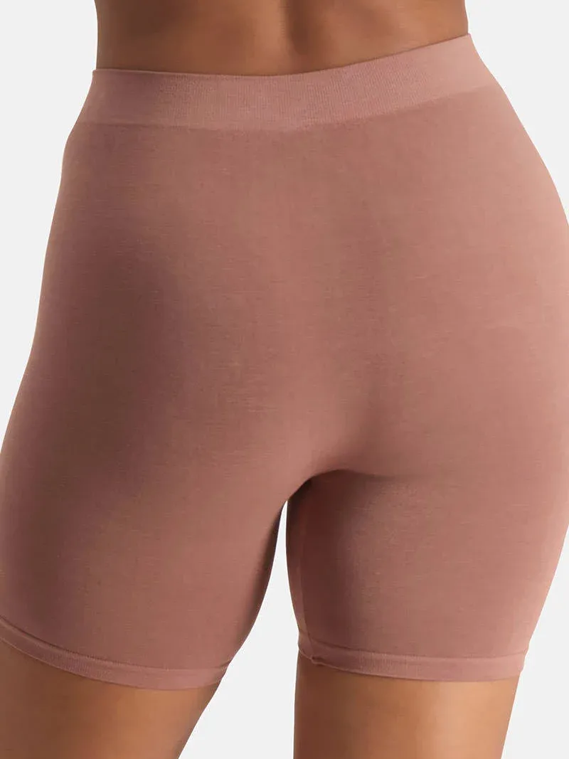 Bamboo Basics Suze biker short lichtbruin, foto 5