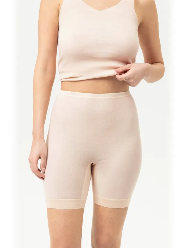 Mey Slip met normale pijp Serie 2000 Poeder beige