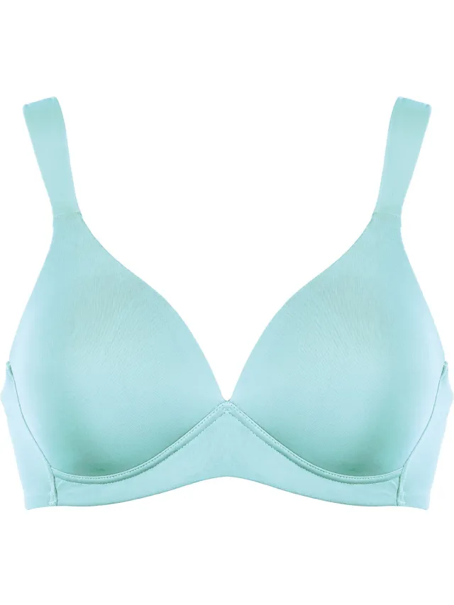 Naturana Soft bh met brede bandjes - 5519 - Azurro