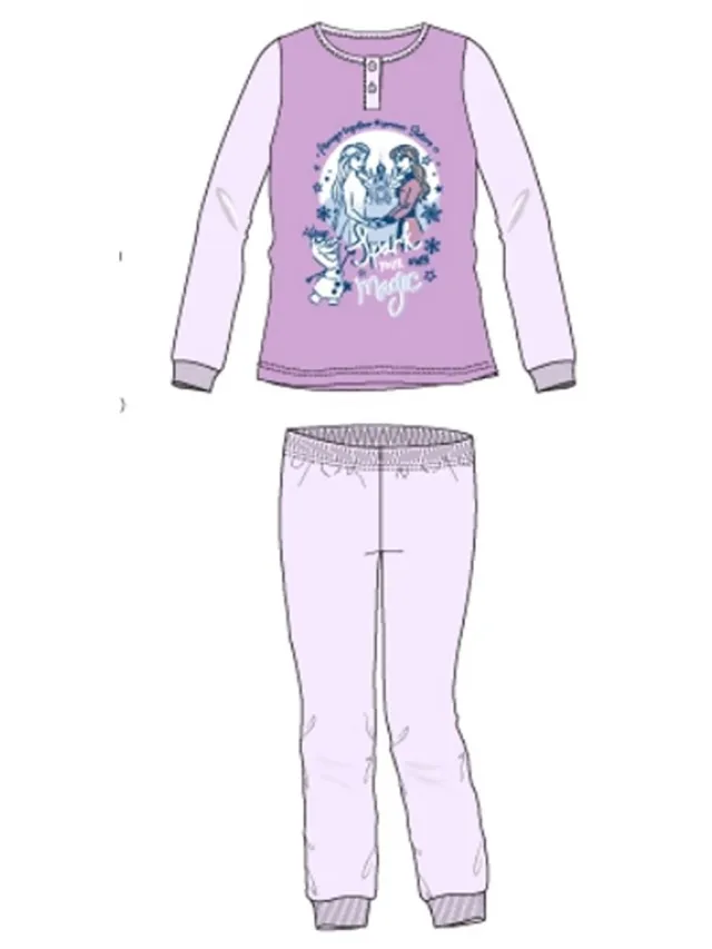 Disney Frozen Frozen Pyjama Lila Katoen