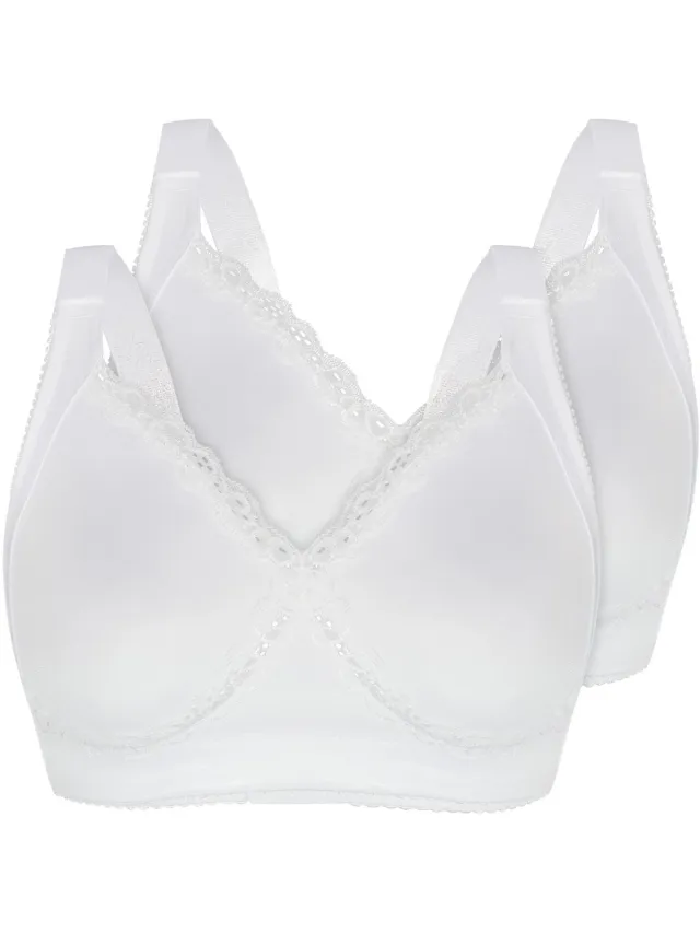 Sassa Verpakking van 2 Minimizer Zachte BH Basics Wit