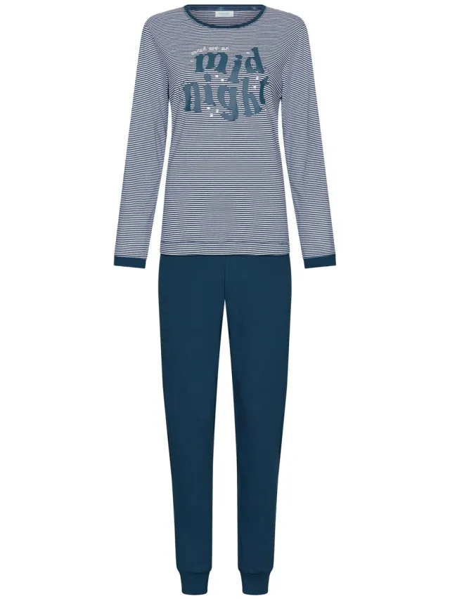 Rebelle MyRebelle - Snowy Sparkles - Pyjama - Bio Katoen - Blauw