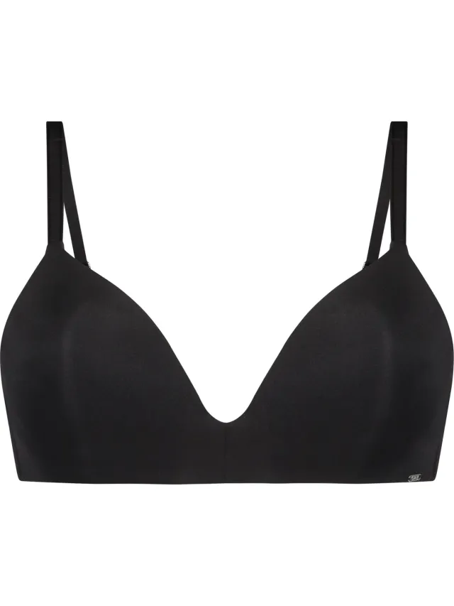 Hunkemöller Mona voorgevormde bh zonder beugel Dames zwart