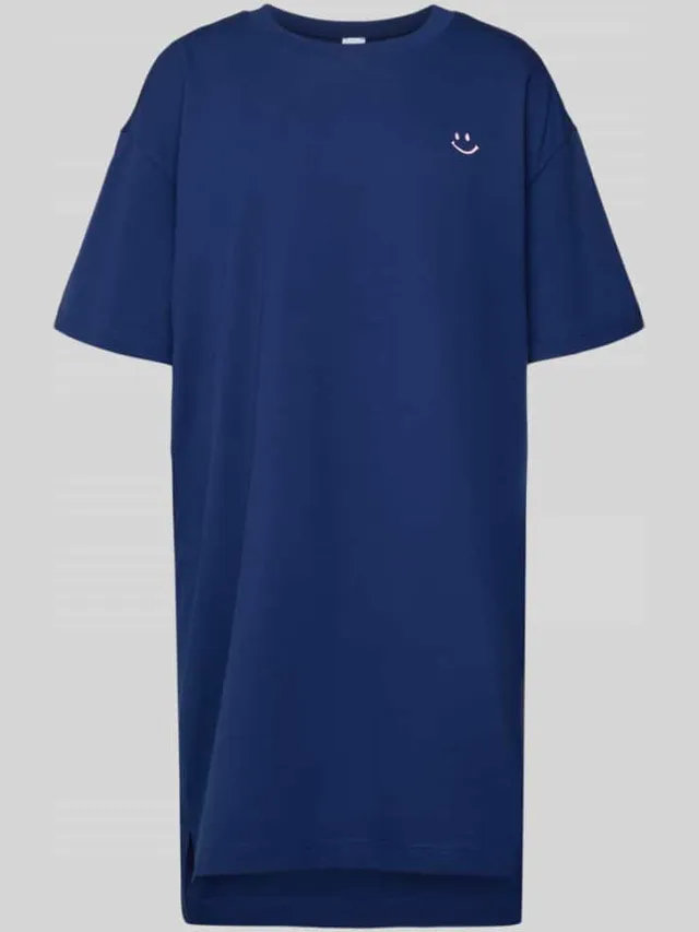 Mey Pyjamabovendeel extra lang blauw, foto 2