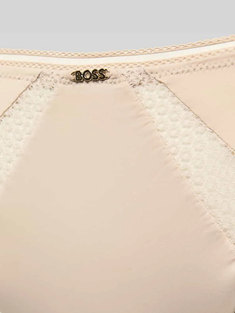 Boss Onderbroek met kanten inzet beige, foto 3