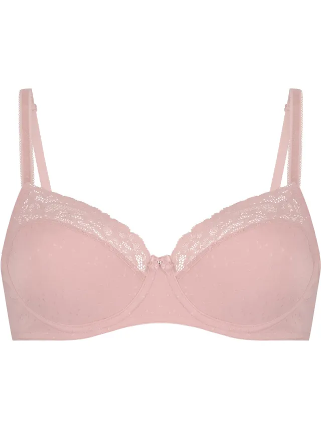 Hunkemöller Dames Lingerie Niet-voorgevormde beugel bh Sophie - Roze