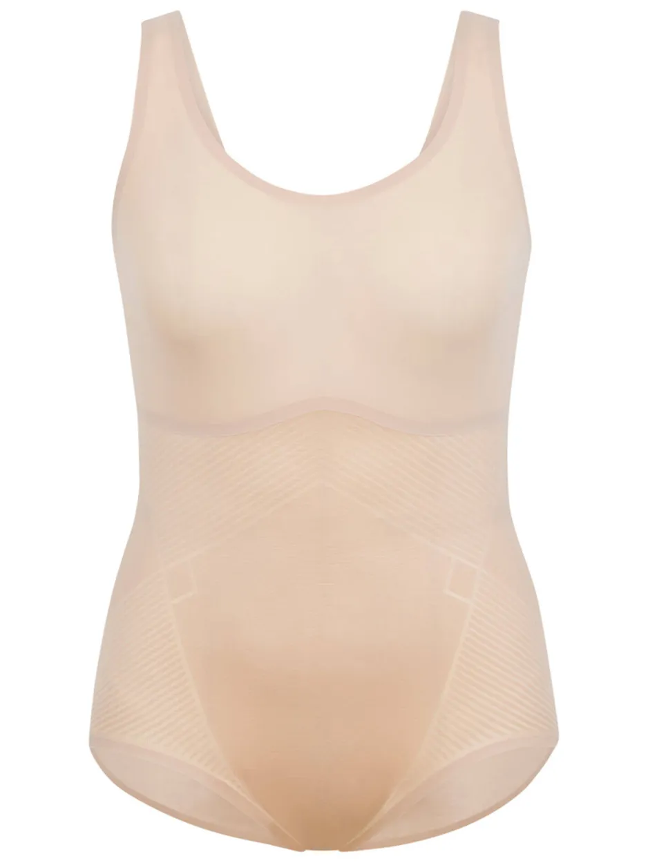SPANX SPANXshape™ Invisible seamless medium corrigerende Tank Panty body beige, foto 2