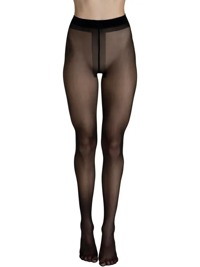 Lisca Panty’s/Kousen Lisca Panty 20 DEN transparant Selection Zwart