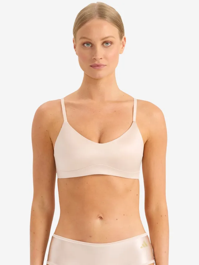 Adidas Bügelloser BH Sport Active Micro Contour beige