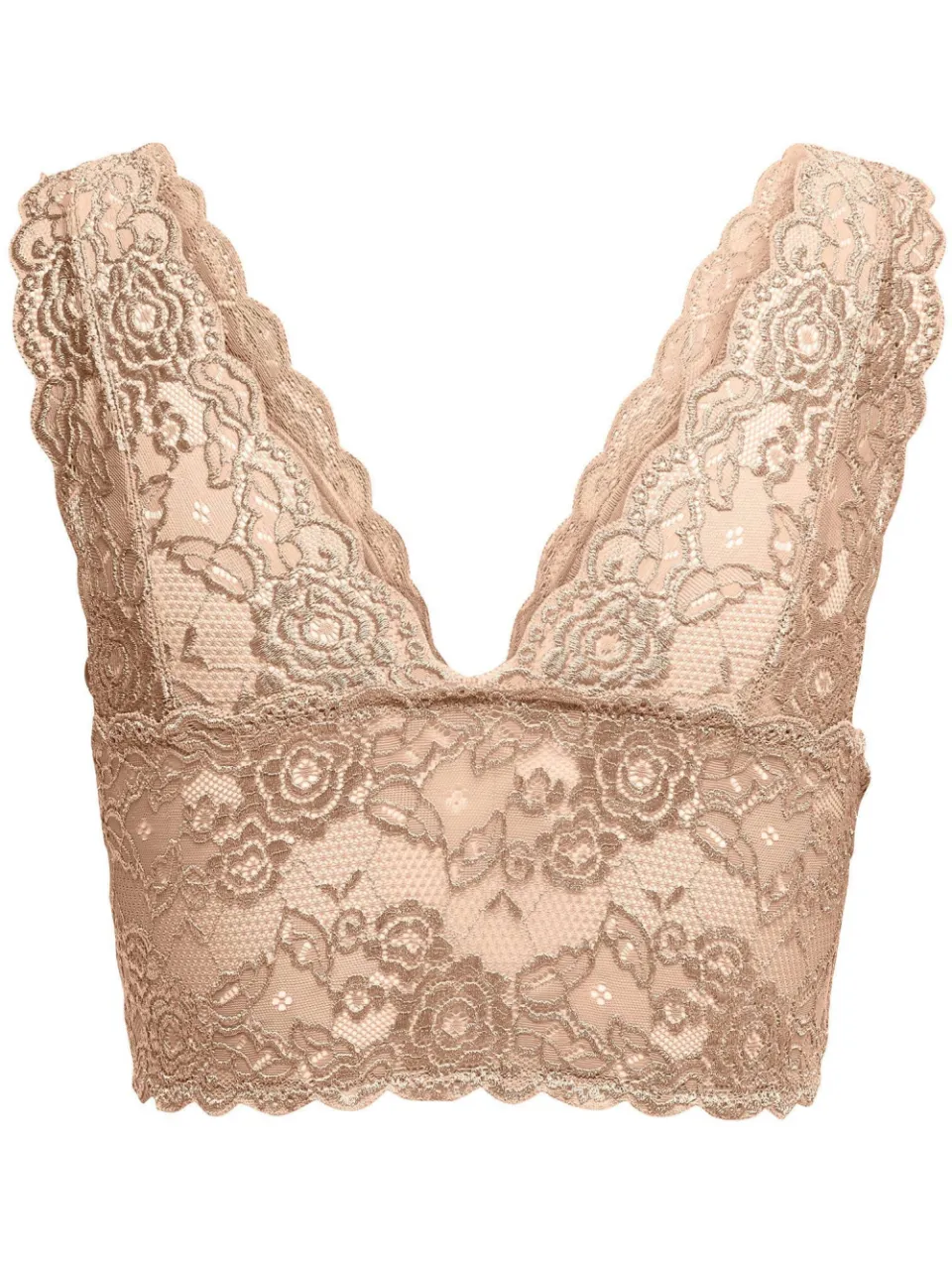 Only ONLCHLOE voorgevormde bralette beige, foto 3