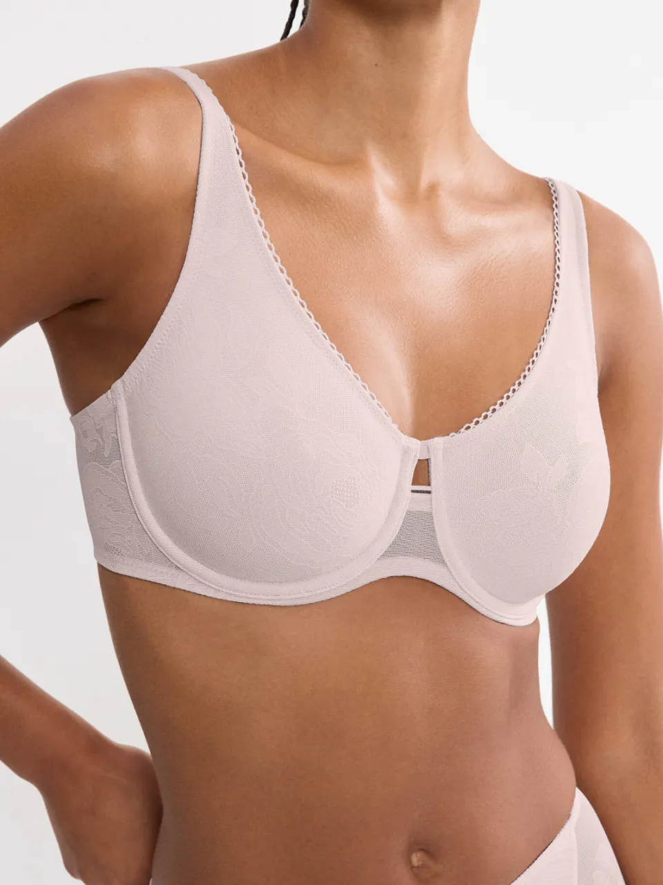Triumph niet-voorgevormde beugelbh Wild Rose Sensation zachtroze, foto 6