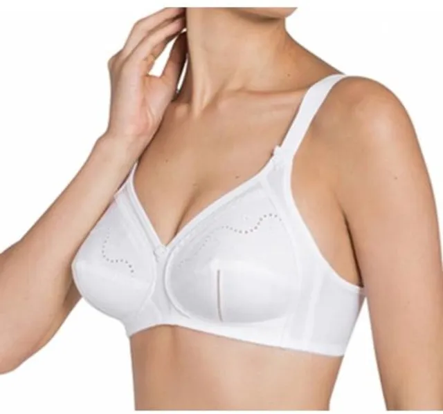 Triumph Doreen+Cotton 01 N - WHITE - Vrouwen Wit