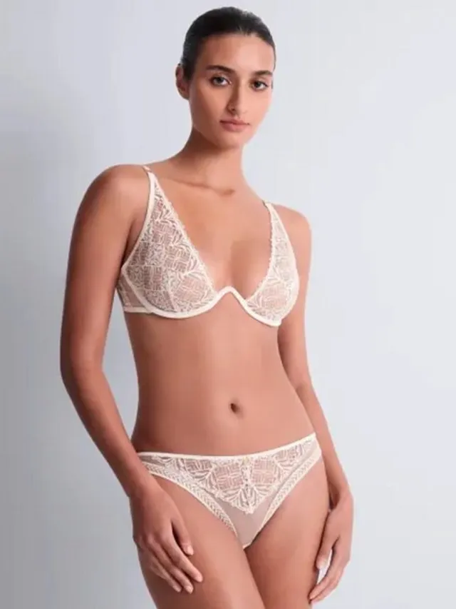 Aubade Iconic Calypso Triangel BH Monowire Dune Beige