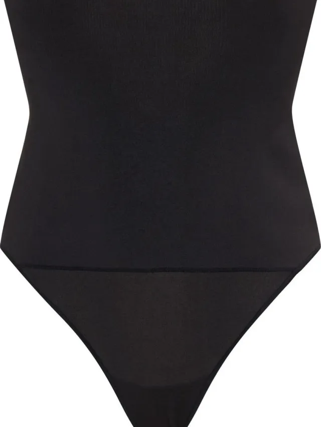 Maidenform Maidenform Tame Your Tummy High Waist String Vrouwen Onderbroek - Zwart