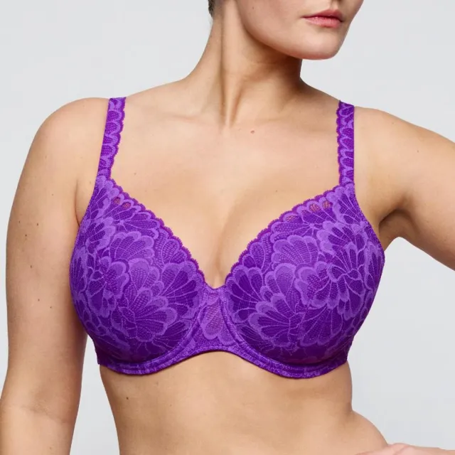PrimaDonna Twist Mocuto Voorgevormde Bh Hartvorm 0242550 Italian Acai - maat EU 70C / FR Paars
