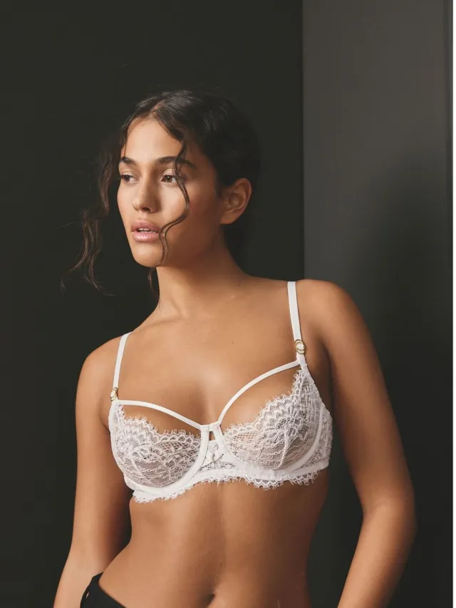 Next Dames - A-E Kanten Beha - Wit White